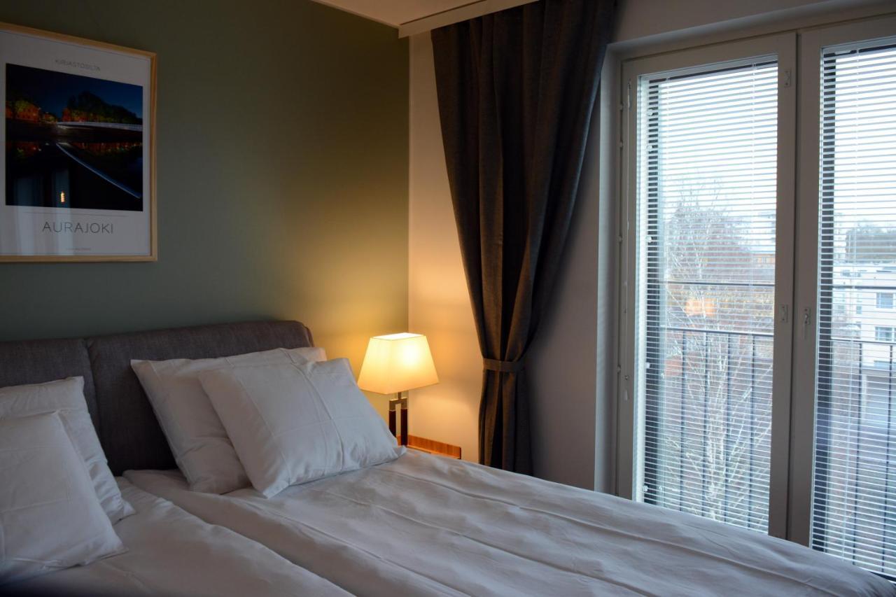 Riverside Lux With 2 Bedrooms, Car Park Garage And Sauna Turku Exterior foto